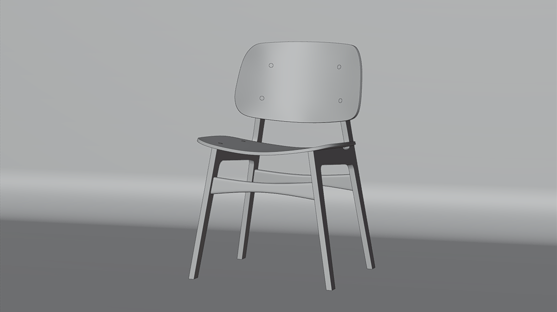 Chaise sans textures